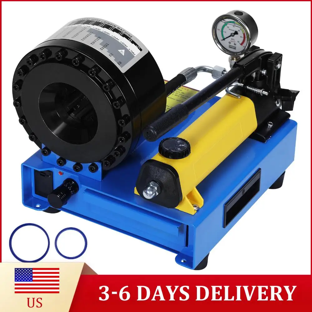 Wire Hose Crimping Machine With 8 Sets Dies 0.24-1.1 Inch Crimping Range 2000KN High Pressures for Automotive Industrial
Wire Hose Crimping Machine With 8 Sets Dies 0.24-1.1 Inch Crimping Range 2000KN High Pressures for Automotive Industrial