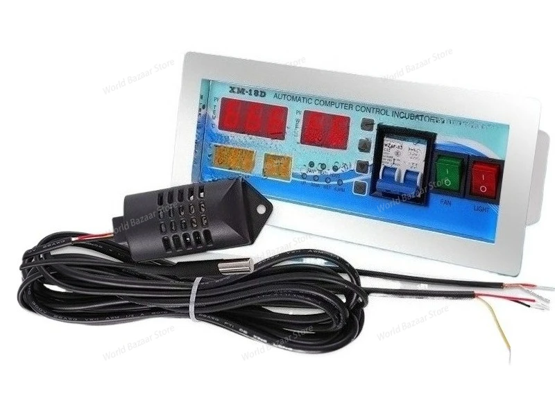 Инкубационный контроллер контроля температуры, микрокомпьютер, полностью автоматический прибор контроля температуры и влажности
Инкубационный контроллер контроля температуры, микрокомпьютер, полностью автоматический прибор контроля температуры и влажности