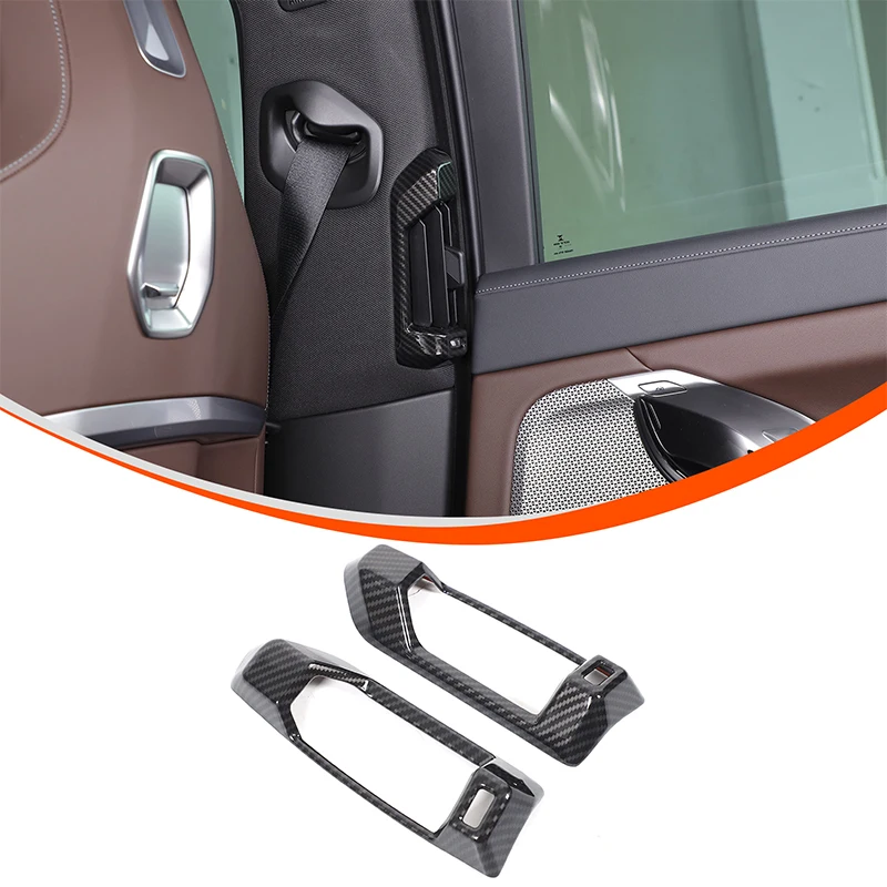 For BMW 7 Series G70 2023-2025 Car B-pillar air Conditioning Vent Decorative Frame ABS Carbon Fiber Car Modification Accessories
For BMW 7 Series G70 2023-2025 Car B-pillar air Conditioning Vent Decorative Frame ABS Carbon Fiber Car Modification Accessories
