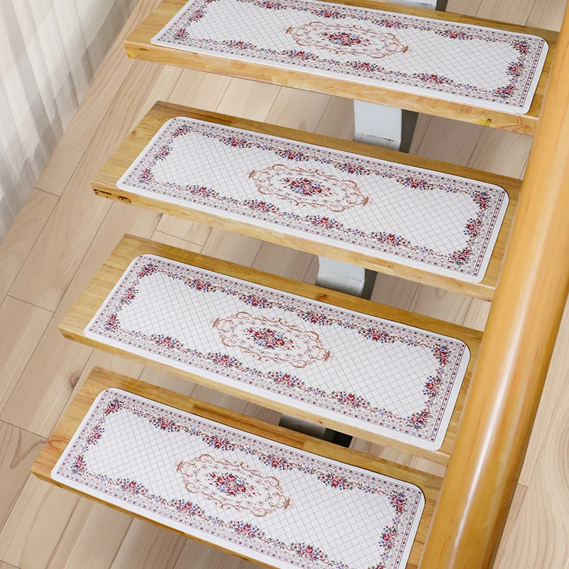 Custom Persian Design 70x22CM PVC Self Adhesive Stair Mats Indoor Non-Slip Stair Treads Carpet for Steps
Custom Persian Design 70x22CM PVC Self Adhesive Stair Mats Indoor Non-Slip Stair Treads Carpet for Steps