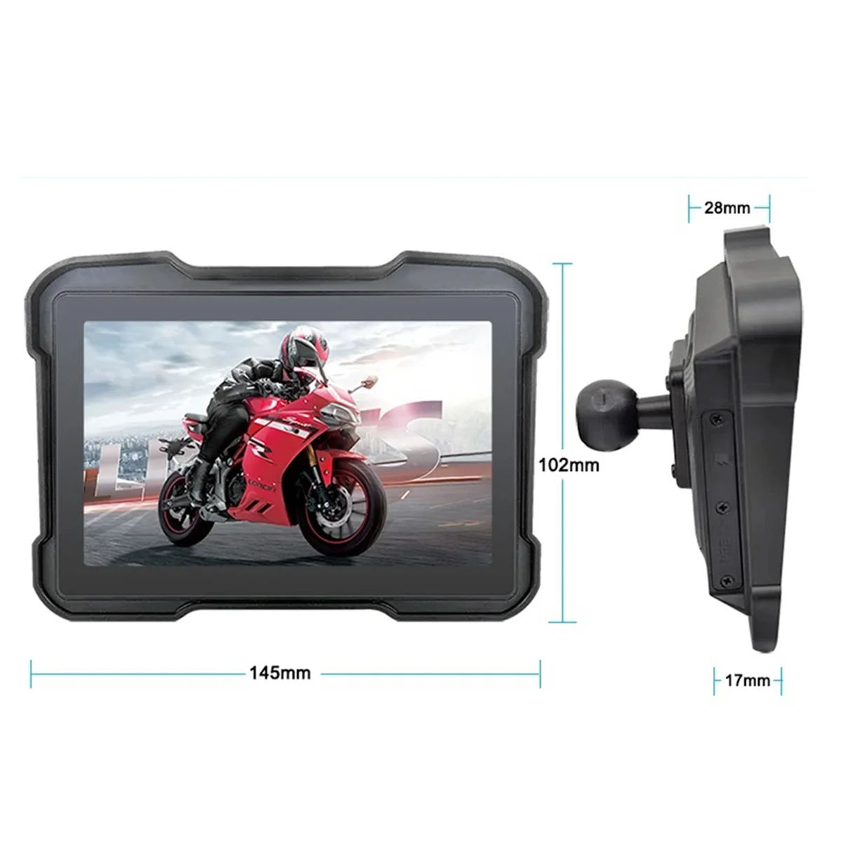 A74F_Motorcycle DVR Dash Cam Portable 5 Inch Wireless CarPlay Android Auto
A74F_Motorcycle DVR Dash Cam Portable 5 Inch Wireless CarPlay Android Auto