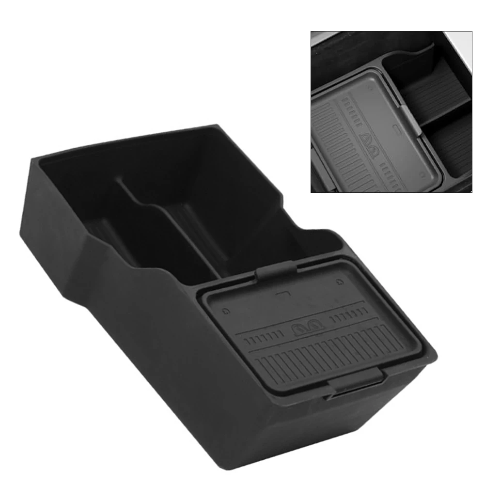 Материал TPE, двухслойный органайзер для центральной консоли, подлокотник, скрытый ящик для хранения для Tesla, модели Y, Juniper 2025
Материал TPE, двухслойный органайзер для центральной консоли, подлокотник, скрытый ящик для хранения для Tesla, модели Y, Juniper 2025