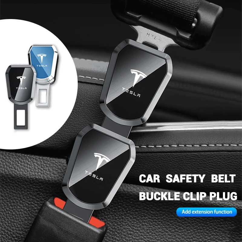 Car Seat Belt Clip Extension Auto Buckle Extender Seatbelt Lock Buckle Plug For Tesla Model 3 Model X Model S Model Y Accessory
Car Seat Belt Clip Extension Auto Buckle Extender Seatbelt Lock Buckle Plug For Tesla Model 3 Model X Model S Model Y Accessory