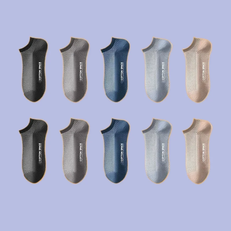 5/10 Pairs High Quality Men's Mesh Short Sports Socks Comfortable Casual Breathable Ankle Socks Sports Male Low Cut Boat Socks
5/10 Pairs High Quality Men's Mesh Short Sports Socks Comfortable Casual Breathable Ankle Socks Sports Male Low Cut Boat Socks