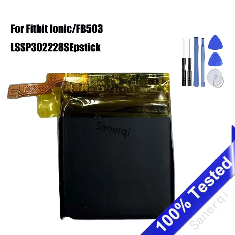 Для Fitbit Ionic Smart Watch Battery Flip Fb503 LSSP 302228 SE Совершенно новый аккумулятор + инструменты
Для Fitbit Ionic Smart Watch Battery Flip Fb503 LSSP 302228 SE Совершенно новый аккумулятор + инструменты
