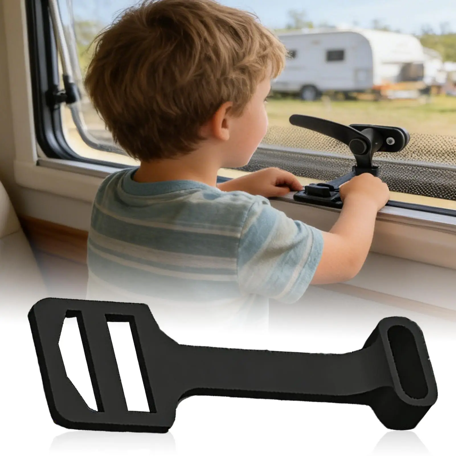 Motorhome Window Opening Restrictor,Weather Resistant Secure Holder,Solid Accessory For Long Distance Travel And Outdoor Trips
Motorhome Window Opening Restrictor,Weather Resistant Secure Holder,Solid Accessory For Long Distance Travel And Outdoor Trips
