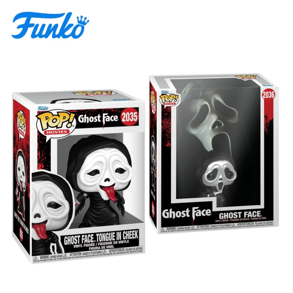 Funko -Pop Vinyl: Ghostface Season 2 - Ghostface (with Tongue) and Ghostface (Metallic Color) - New Year Gift - Great Gift for Friends and Family for New Year and Birthday, Pop Culture Decoration, Birthday Gift, Comic Book Collectibles, Officially License
Funko -Pop Vinyl: Ghostface Season 2 - Ghostface (with Tongue) and Ghostface (Metallic Color) - New Year Gift - Great Gift for Friends and Family for New Year and Birthday, Pop Culture Decoration, Birthday Gift, Comic Book Collectibles, Officially License