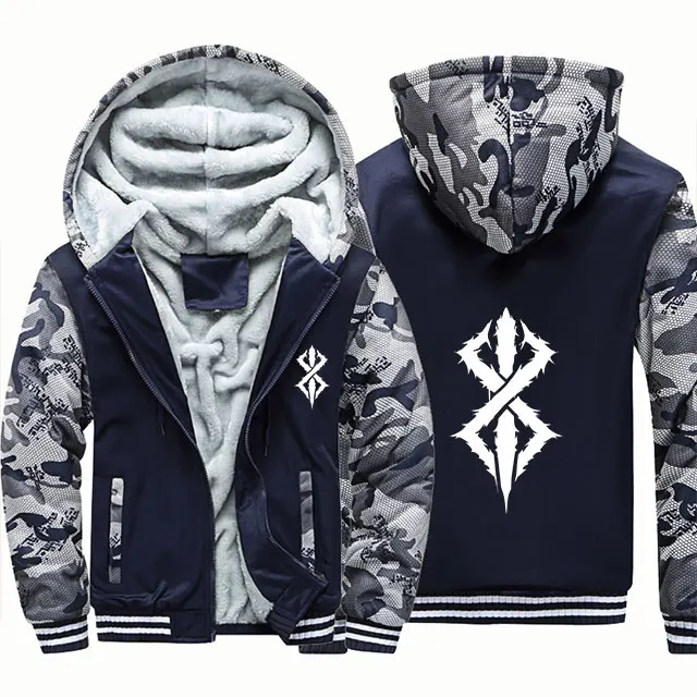 Men's Jacket Winter Camouflage Fleece Thicken Hooded Jackets Male Long Sleeve Coat Casual Zip Up Hoodies Streetwear Men's Coats
Men's Jacket Winter Camouflage Fleece Thicken Hooded Jackets Male Long Sleeve Coat Casual Zip Up Hoodies Streetwear Men's Coats