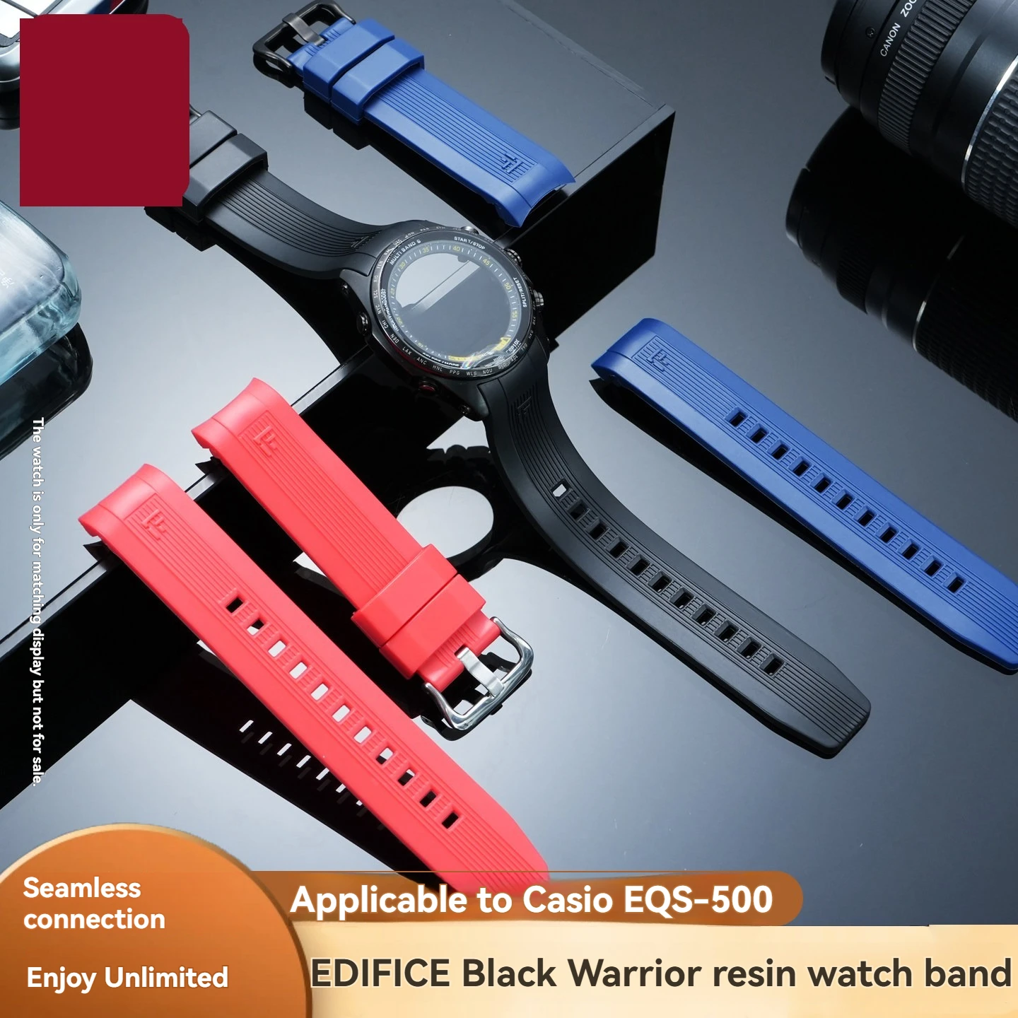 Ремешок для часов 22 мм для Casio Black Knight EQS-500 EQA-200 EQW-M600, спортивные изогнутые часы из полимерной смолы с мужским браслетом
Ремешок для часов 22 мм для Casio Black Knight EQS-500 EQA-200 EQW-M600, спортивные изогнутые часы из полимерной смолы с мужским браслетом