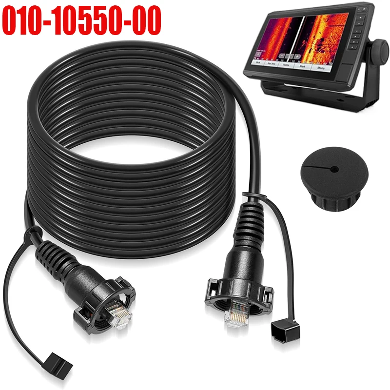 010-10550-00 Marine Network Cable, GMS 10 Cable 25 Feet, for Marine RJ45 Compatible with Garmin Navigation Screen Devices
010-10550-00 Marine Network Cable, GMS 10 Cable 25 Feet, for Marine RJ45 Compatible with Garmin Navigation Screen Devices