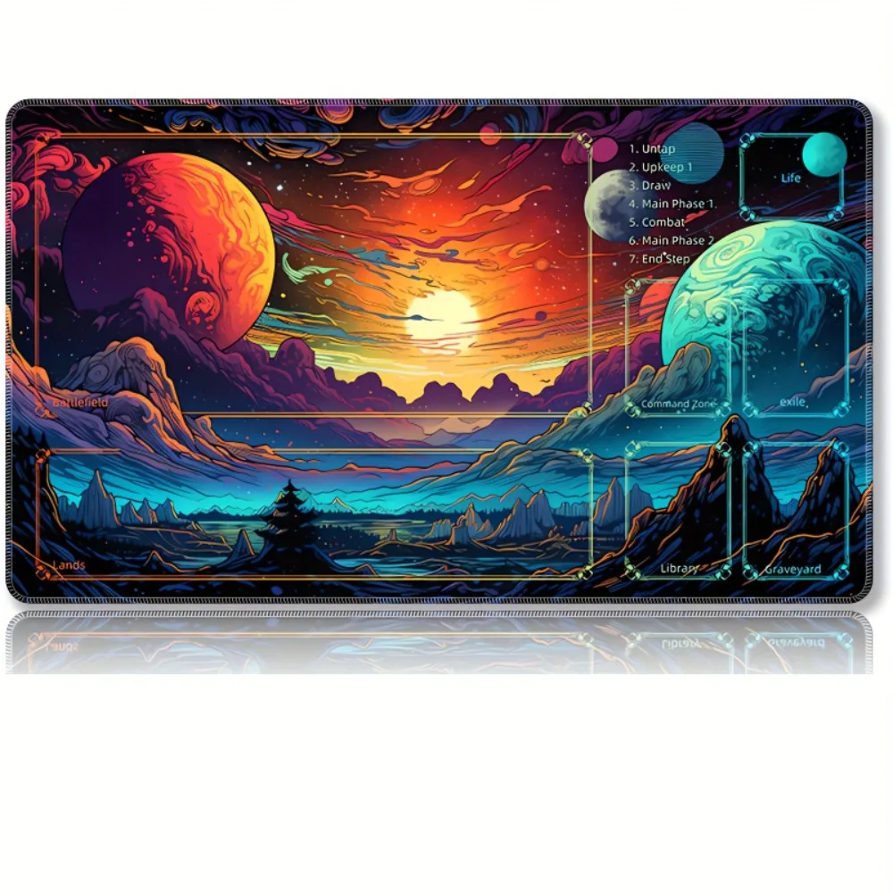 Fun landscape patterns, TCG/CCG card game mat, card game accessories, exquisite noise reduction design alfombrillas gaming
Fun landscape patterns, TCG/CCG card game mat, card game accessories, exquisite noise reduction design alfombrillas gaming