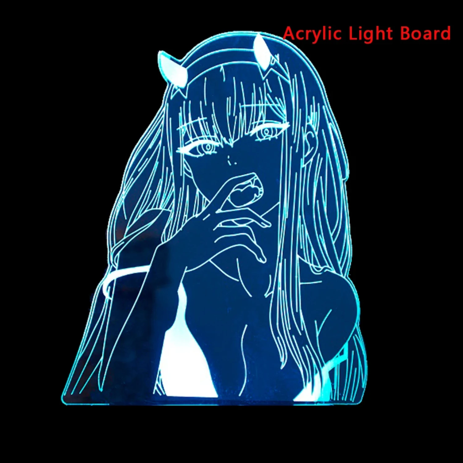 Anime Zero Two 3d Lamp Figure Nightlight Child Girls Manga Gift Night Light Lamp Darling In The Franxx Acrylic Light Board Sign
Anime Zero Two 3d Lamp Figure Nightlight Child Girls Manga Gift Night Light Lamp Darling In The Franxx Acrylic Light Board Sign