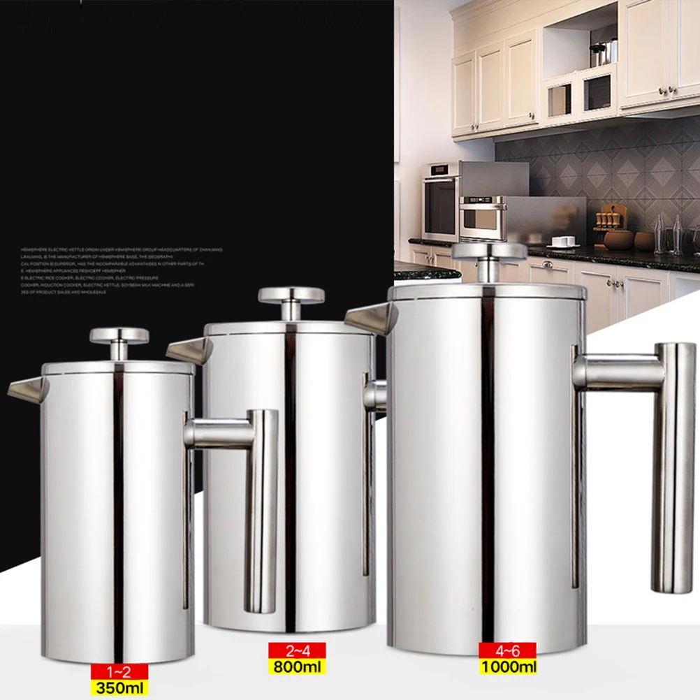 Stainless Filter Pot Fashion Heat Resistant Multi Function Tea Strainer Infusion Pot Easy Clean
Stainless Filter Pot Fashion Heat Resistant Multi Function Tea Strainer Infusion Pot Easy Clean