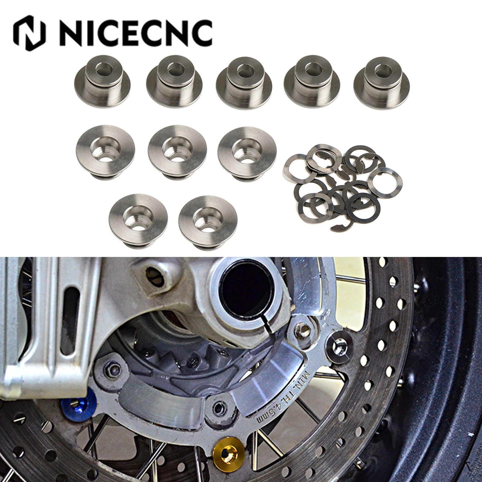 4.5-5.2mm Brake Disc Floating Bobbins Kit For KTM 690 Enduro 790 890 Yamaha BMW Honda Suzuki Husqvarna Ducati Triumph Aprilia
4.5-5.2mm Brake Disc Floating Bobbins Kit For KTM 690 Enduro 790 890 Yamaha BMW Honda Suzuki Husqvarna Ducati Triumph Aprilia