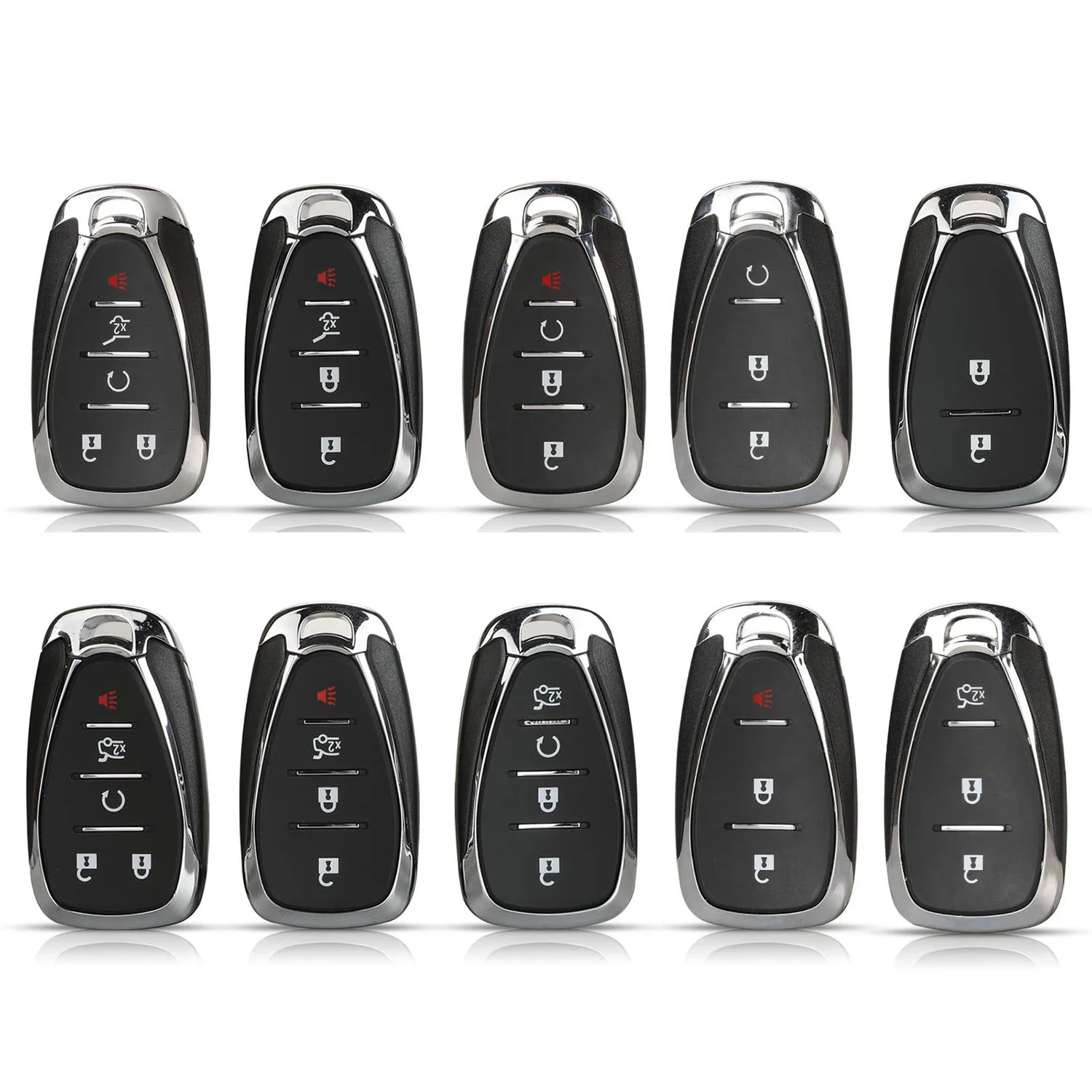 jingyuqin 10ps 2/4/5/6 Buttons Remote Car Key Shell Fob Case For Chevrolet Camaro Equinox Cruze Malibu Spark Smart Key
jingyuqin 10ps 2/4/5/6 Buttons Remote Car Key Shell Fob Case For Chevrolet Camaro Equinox Cruze Malibu Spark Smart Key