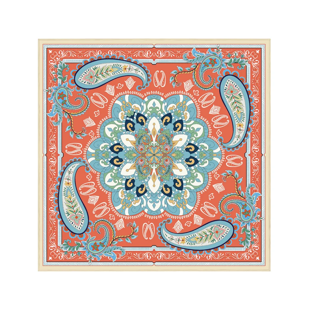 70CM Fashion Printed Cashmere Silk Scarf Designer Luxury Pashmina Shawls for Women Square Hand Rolled Edges Stole Blanket
70CM Fashion Printed Cashmere Silk Scarf Designer Luxury Pashmina Shawls for Women Square Hand Rolled Edges Stole Blanket