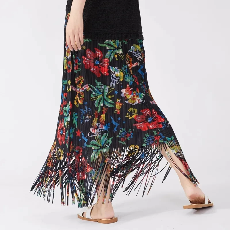 Faldas Mujer Moda 2023 Tassel Flower Pleated Skirt Loose Pleated Vintage Skirt Long Skirts All-match Spring Summer Skirts Womens
Faldas Mujer Moda 2023 Tassel Flower Pleated Skirt Loose Pleated Vintage Skirt Long Skirts All-match Spring Summer Skirts Womens