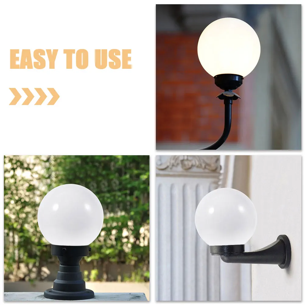 Acrylic Spherical Lampshade 12CM Diameter 6 8CM Thread Waterproof Modern Globes Easy Install Decorative Ball Cover Lamp Shades
Acrylic Spherical Lampshade 12CM Diameter 6 8CM Thread Waterproof Modern Globes Easy Install Decorative Ball Cover Lamp Shades