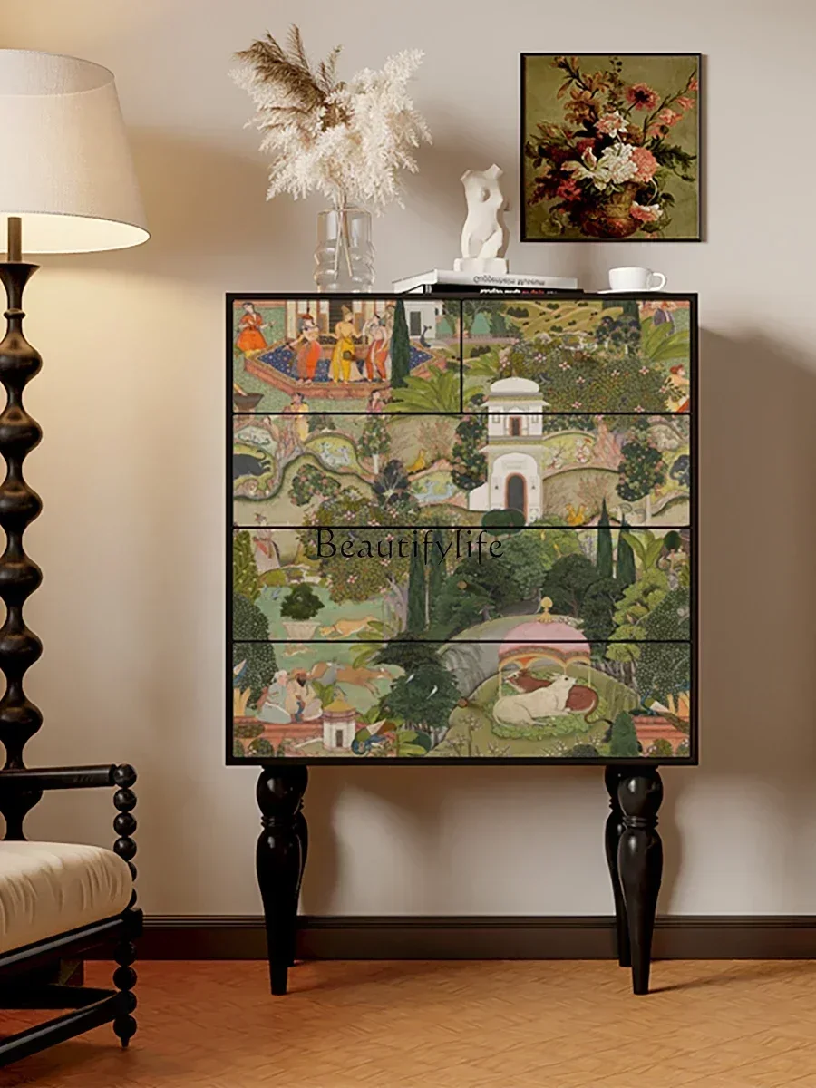 LX1Solid Wood Chest of Drawers Decoration Customizable Storage All-in-One Cabinet
LX1Solid Wood Chest of Drawers Decoration Customizable Storage All-in-One Cabinet