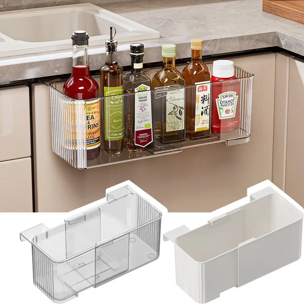 Transparent/White Cabinet Door Storage Basket Retractable Large Capacity Hanging Kitchen Organizer Multifunctional
Transparent/White Cabinet Door Storage Basket Retractable Large Capacity Hanging Kitchen Organizer Multifunctional