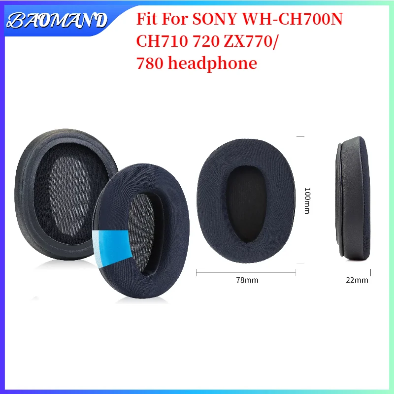 Replacement Earpads for SONY WH-CH700N CH710 720 ZX770/780 Headset Headphones Leather Sleeve Earphone Earmuff
Replacement Earpads for SONY WH-CH700N CH710 720 ZX770/780 Headset Headphones Leather Sleeve Earphone Earmuff