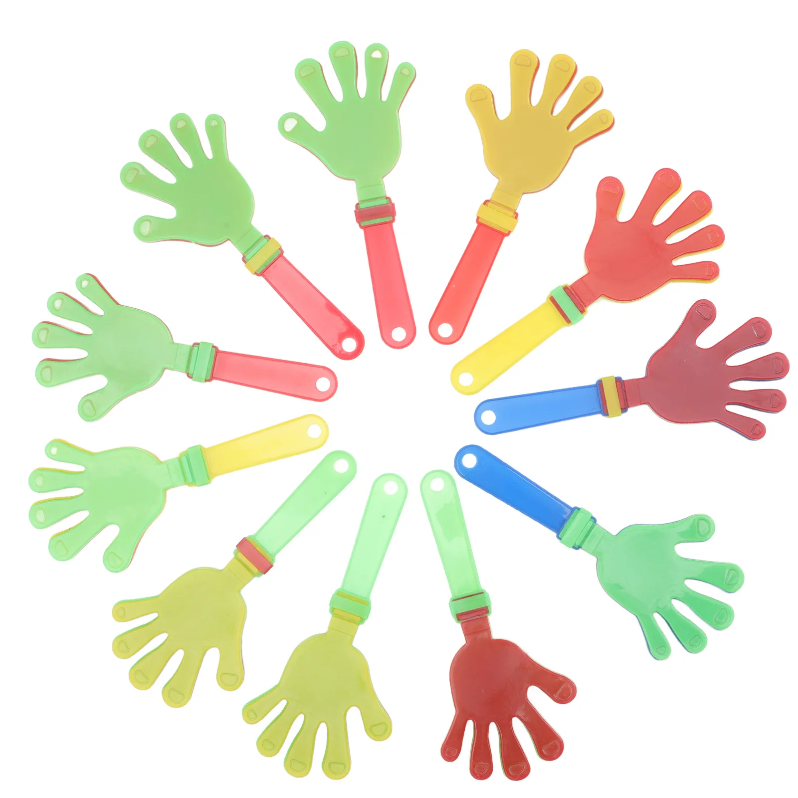 20 Pcs Palm Clapper Clappers Bulk Toys Clapping Hands New Year Noisemakers Plastic Applause Maker Sports Game Party
20 Pcs Palm Clapper Clappers Bulk Toys Clapping Hands New Year Noisemakers Plastic Applause Maker Sports Game Party