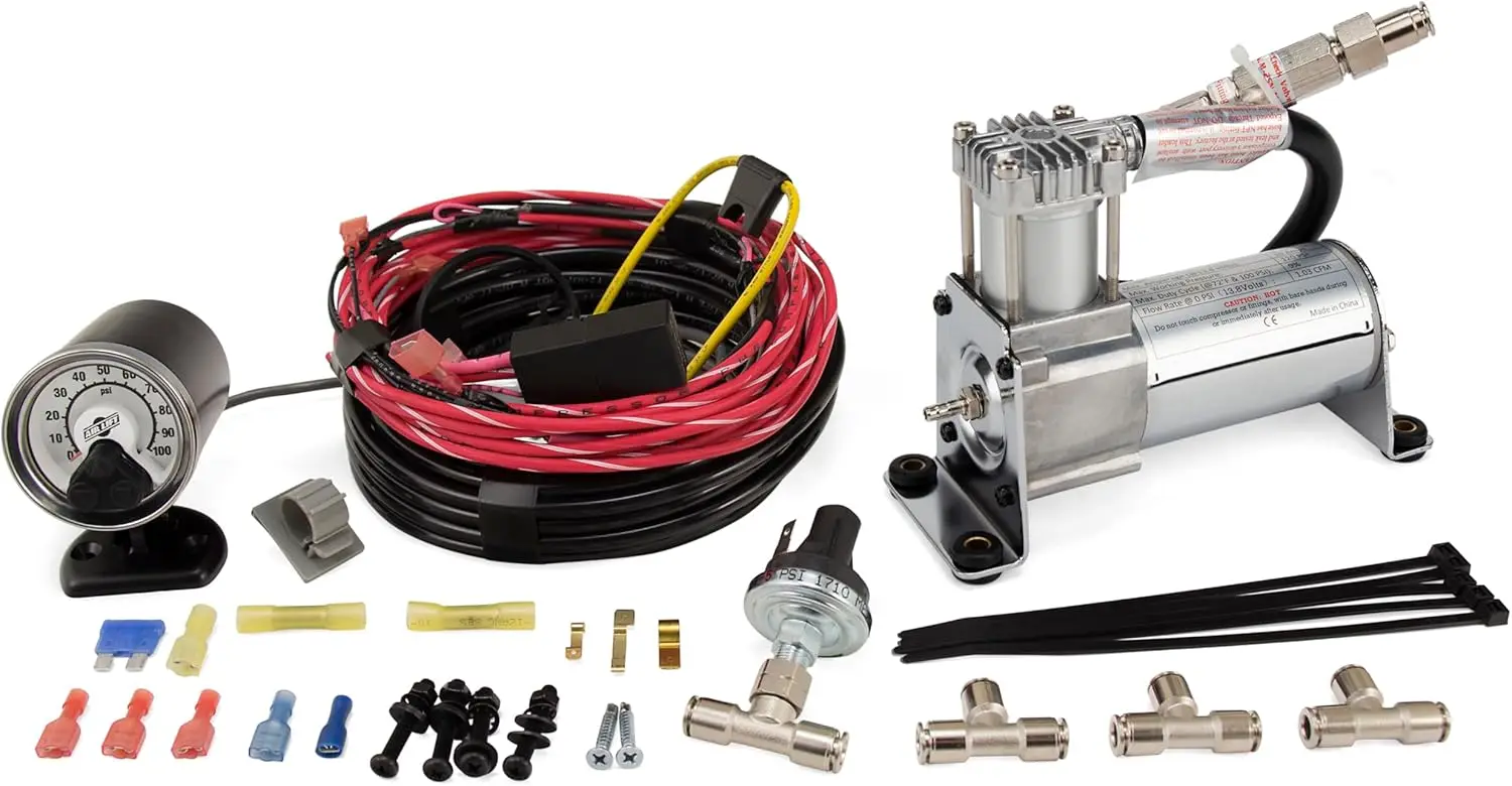 Сверхмощная бортовая воздушная система с компрессором для универсальных комплектов пневматических пружин, гарантия 2 года
Сверхмощная бортовая воздушная система с компрессором для универсальных комплектов пневматических пружин, гарантия 2 года