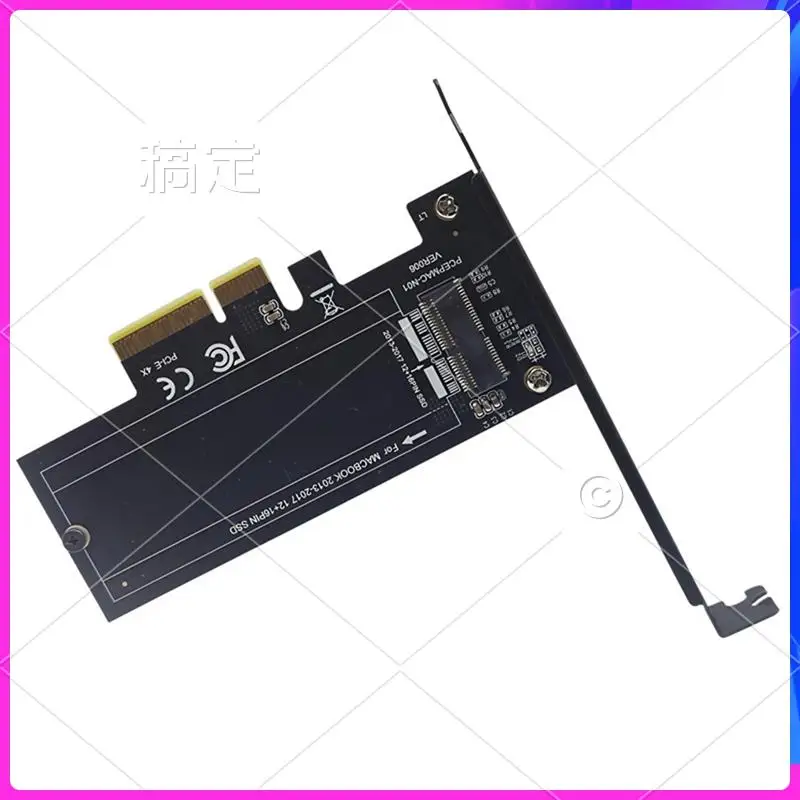 Карта адаптера ABT-PCI-E от 4X до 12 + 16 контактов SSD для 2013-2017 12 + 16 контактов SSD для Pro 2013 A1398 A1502
Карта адаптера ABT-PCI-E от 4X до 12 + 16 контактов SSD для 2013-2017 12 + 16 контактов SSD для Pro 2013 A1398 A1502