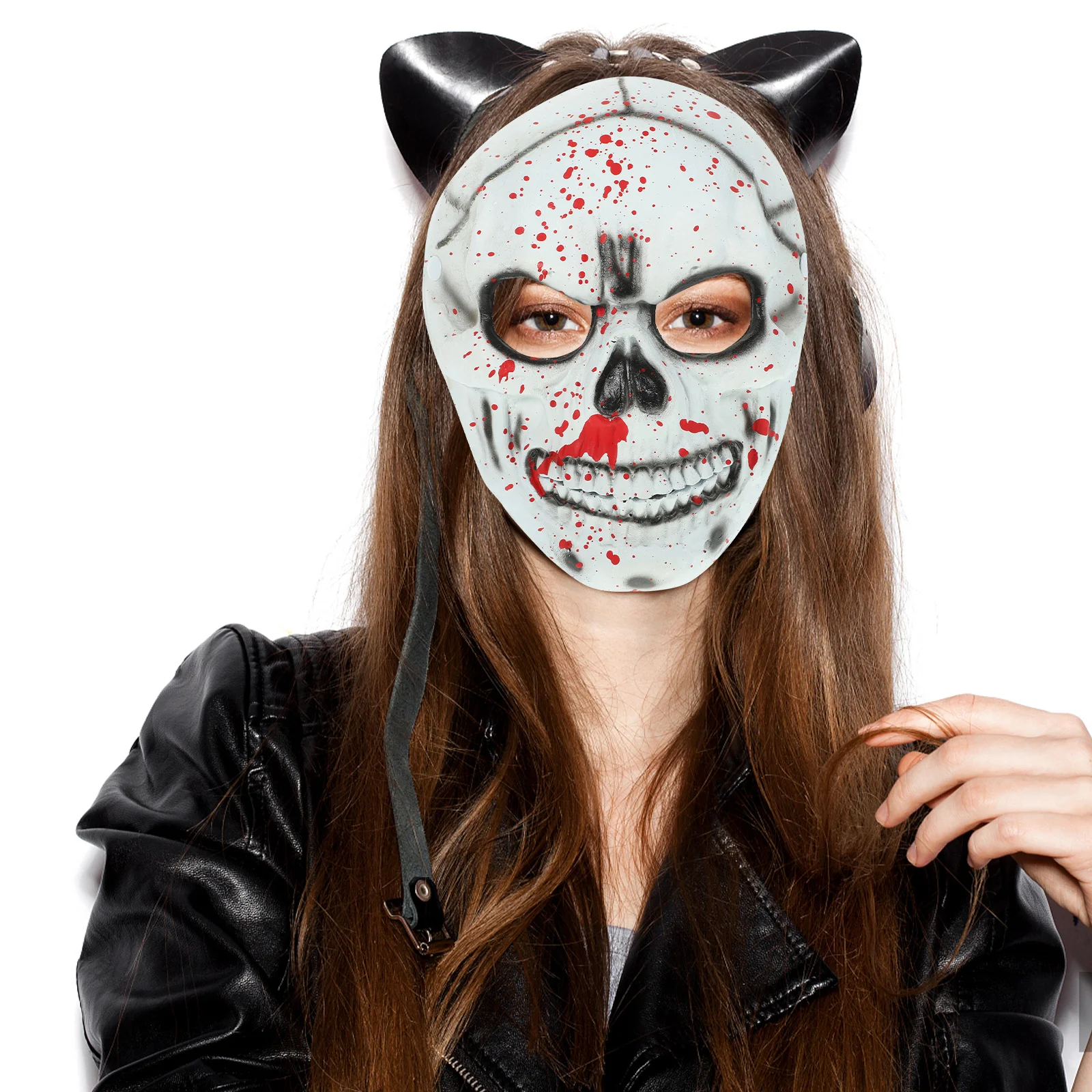 Yardenfun Halloween Blood Skull Mask Cosplay Masquerade Mardi Gras Party Costume Accessory for Adults
Yardenfun Halloween Blood Skull Mask Cosplay Masquerade Mardi Gras Party Costume Accessory for Adults