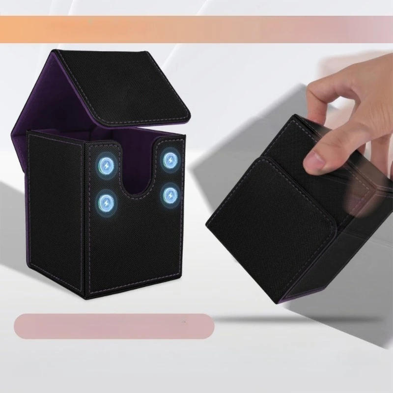 Коробка для колоды для карточек Commander Подходит для карточек с двойными рукавами на 99+ ящиков для хранения карточек MTG/TCG/CCG/спортивных карточек с 2 разделителями 
Коробка для колоды для карточек Commander Подходит для карточек с двойными рукавами на 99+ ящиков для хранения карточек MTG/TCG/CCG/спортивных карточек с 2 разделителями