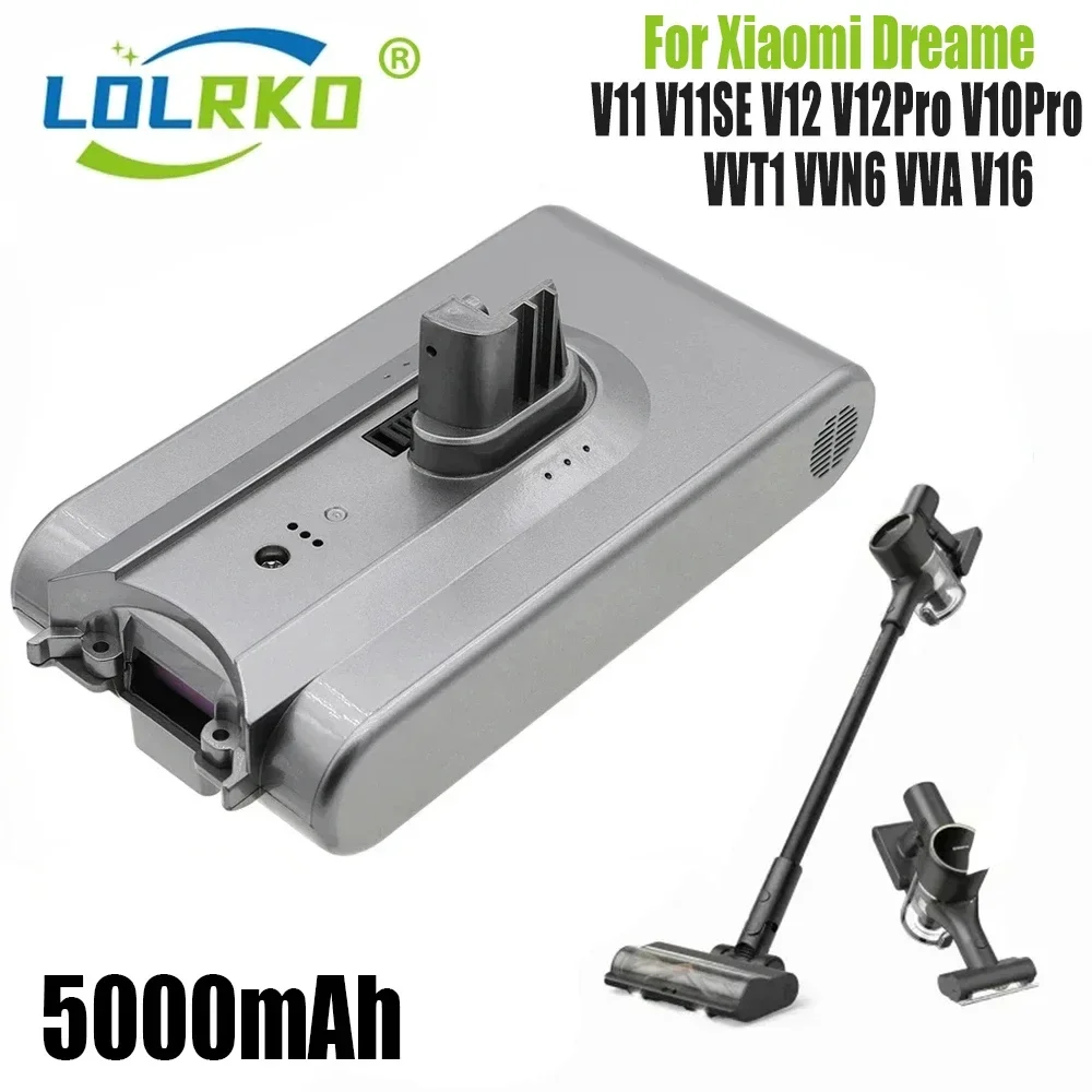 Replacement Battery For Dreame V11 V11SE V12 VVT1 VVN6 VVA1 Wireless Vacuum Cleaner 18650 Battery Pack Replacement Battery
Replacement Battery For Dreame V11 V11SE V12 VVT1 VVN6 VVA1 Wireless Vacuum Cleaner 18650 Battery Pack Replacement Battery