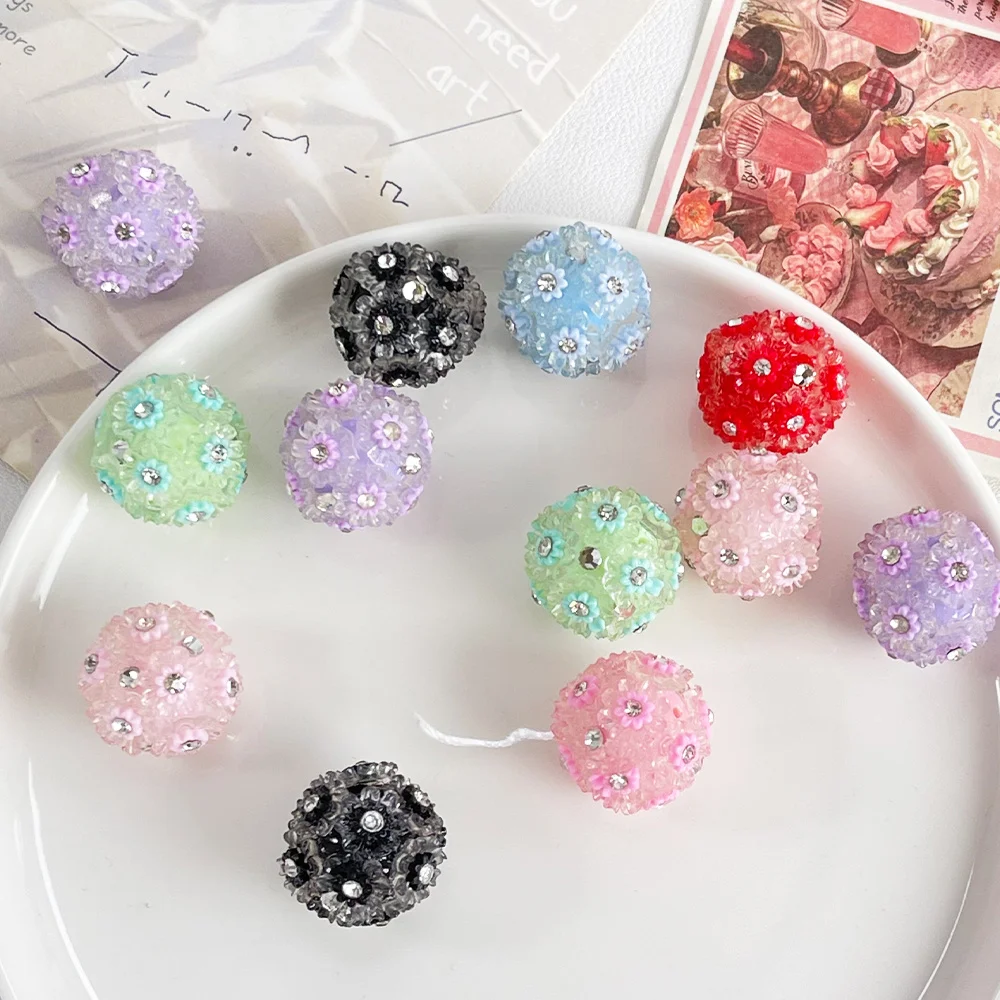 Cordial Design 30Pcs 21*21MM Acrylic Bead/Hand Made/Flower Bead/Rhinestone Effect/DIY Beads/Jewelry Findings & Components
Cordial Design 30Pcs 21*21MM Acrylic Bead/Hand Made/Flower Bead/Rhinestone Effect/DIY Beads/Jewelry Findings & Components