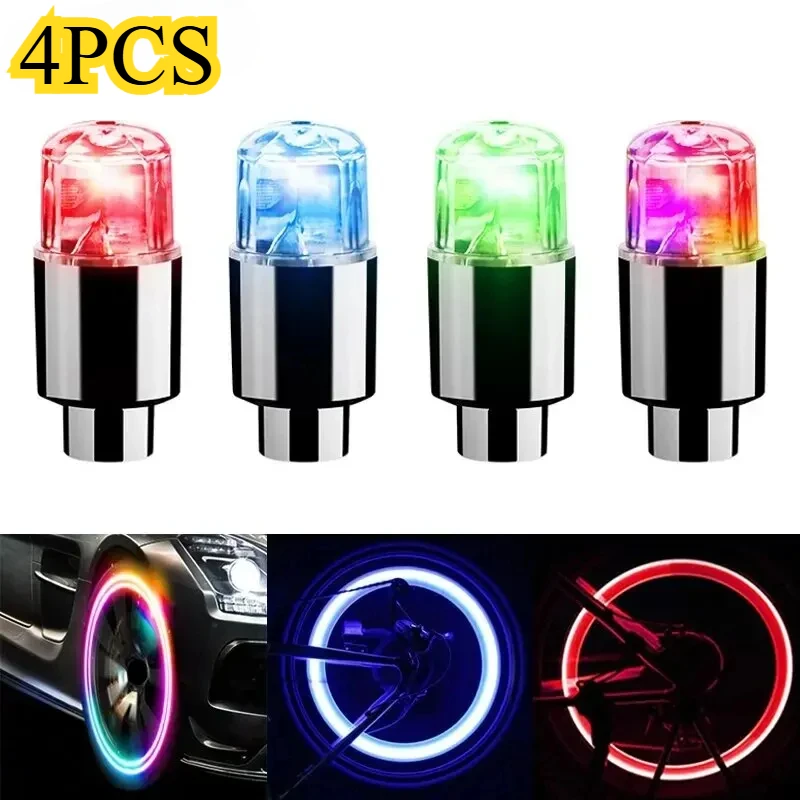 4Pcs Tire Valve Cap Lights Durable Tire Lights For Car Air Valve Caps With Lights For Motorcycles Bicycles Electric Vehicles
4Pcs Tire Valve Cap Lights Durable Tire Lights For Car Air Valve Caps With Lights For Motorcycles Bicycles Electric Vehicles