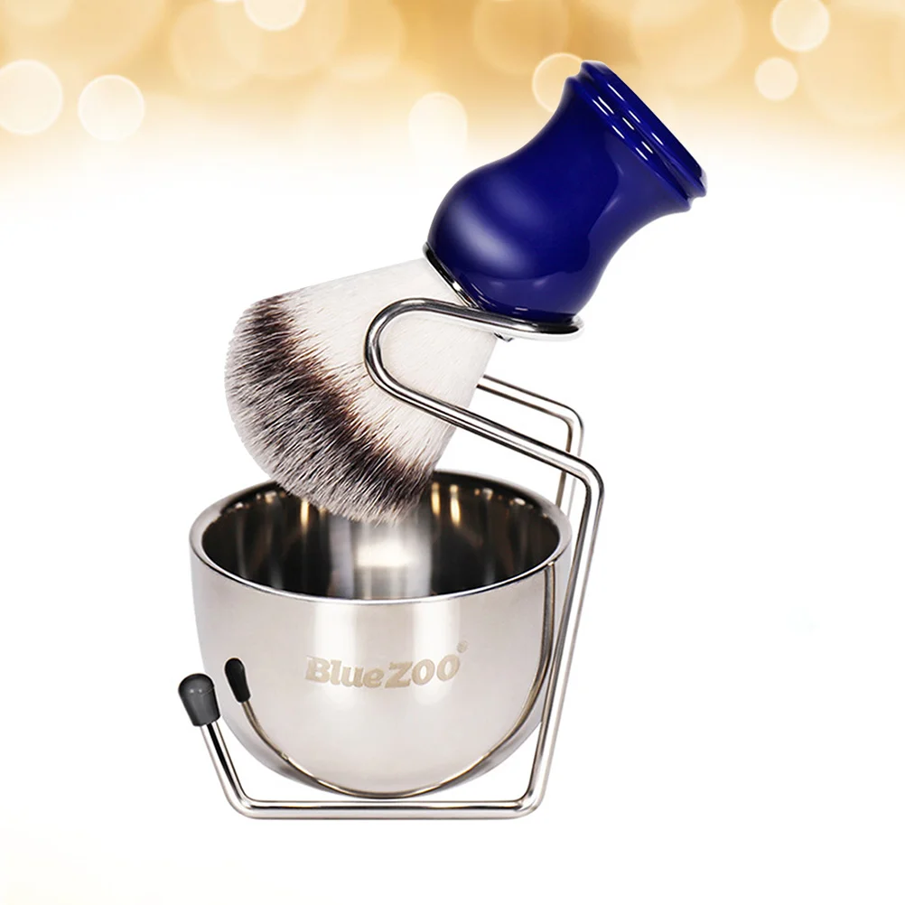 1 Brush Set Stainless Steel Bowl Bracket for Men Premium Material Smooth Handle Portable Shaving Accessories Nylon for Men
1 Brush Set Stainless Steel Bowl Bracket for Men Premium Material Smooth Handle Portable Shaving Accessories Nylon for Men