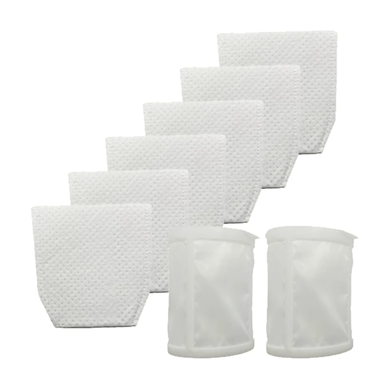 ABSS-6+2Pack Vacuum Filters For T-03193 443060-3 XLC02ZB,XLC02ZW,XLC02RB1W,XLC02R1B,LC01Z,CL180W Collector Filters
ABSS-6+2Pack Vacuum Filters For T-03193 443060-3 XLC02ZB,XLC02ZW,XLC02RB1W,XLC02R1B,LC01Z,CL180W Collector Filters