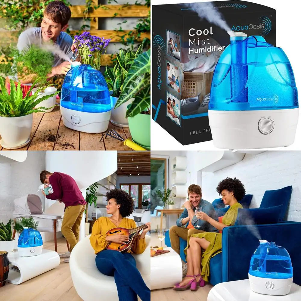 Ультразвуковой увлажнитель воздуха 6 л для спален и больших помещений - бесшумная работа, регулируемое распыление, 360° ° Насадка с автоматическим отключением, идеально подходит для ухода за детьми.
Ультразвуковой увлажнитель воздуха 6 л для спален и больших помещений - бесшумная работа, регулируемое распыление, 360° ° Насадка с автоматическим отключением, идеально подходит для ухода за детьми.