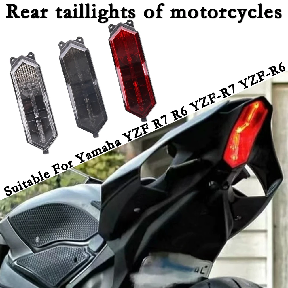 Motorcycle Lntegrated LED Lights For Yamaha YZF R7 R6 YZF-R7 YZF-R6 2019-22 Motorcycle Rear Taillights Brake Lights Turn Signals
Motorcycle Lntegrated LED Lights For Yamaha YZF R7 R6 YZF-R7 YZF-R6 2019-22 Motorcycle Rear Taillights Brake Lights Turn Signals