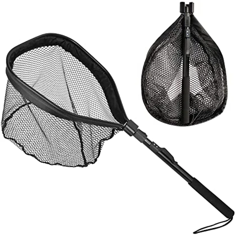 F Riverruns Floating Fishing Net Foldable Handle Pole Fishing Landing Net for Wade Fishing Surf Fishing
F Riverruns Floating Fishing Net Foldable Handle Pole Fishing Landing Net for Wade Fishing Surf Fishing