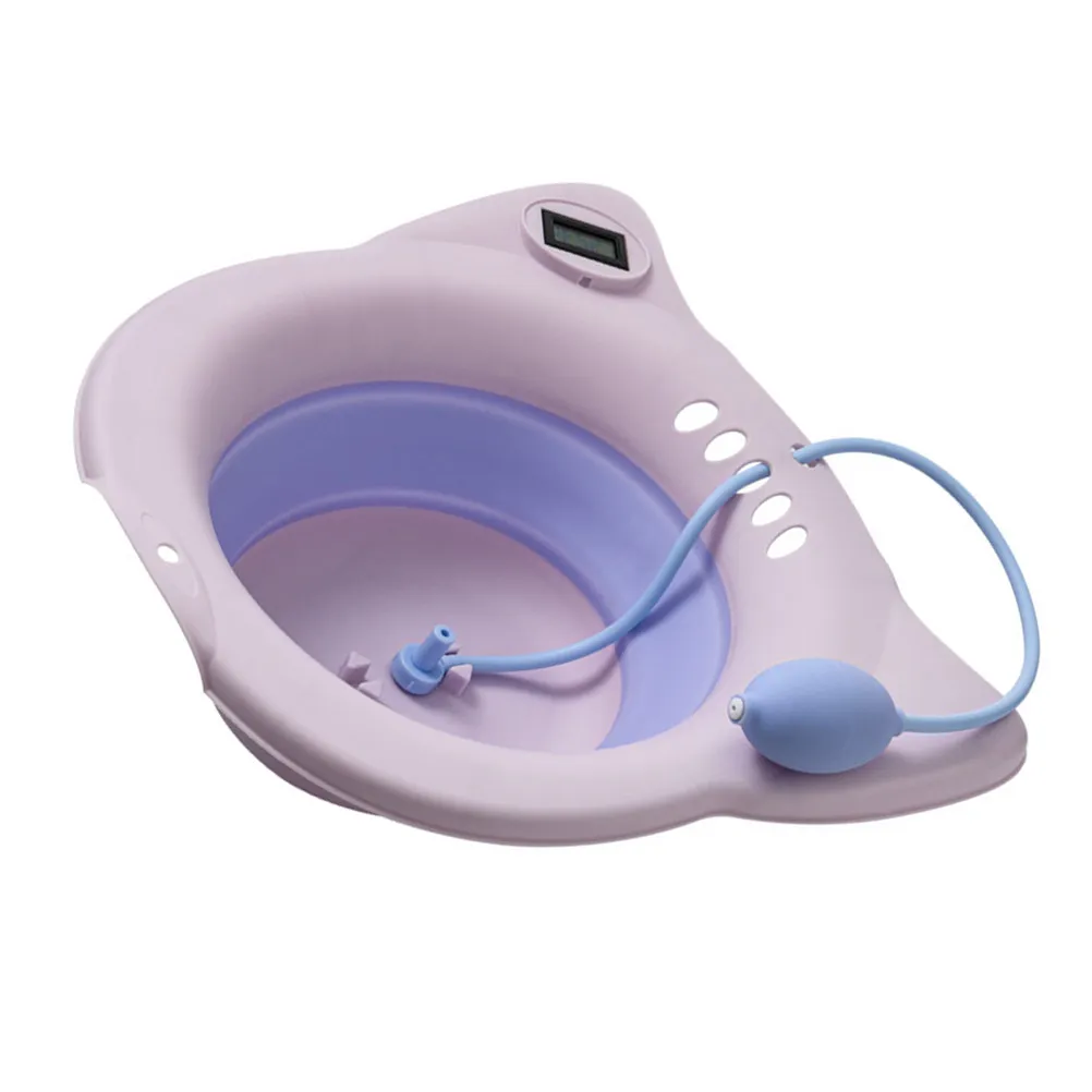 Folding Sitz Bath Toilet Seat Easy Storage Temperature Display Women Special Soaking Basin Postpartum Hemorrhoids Care
Folding Sitz Bath Toilet Seat Easy Storage Temperature Display Women Special Soaking Basin Postpartum Hemorrhoids Care