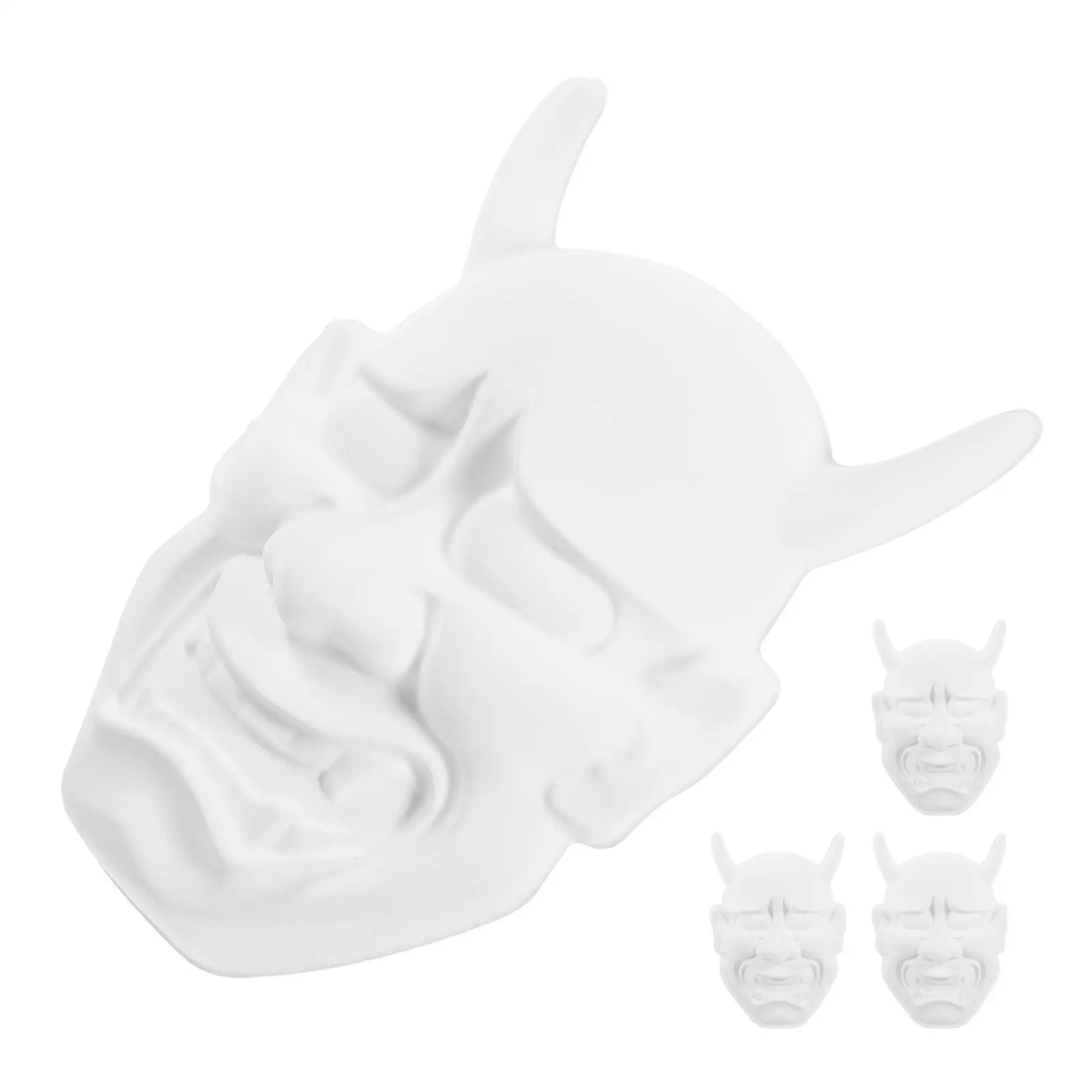 4 Pcs Masks PVC Blank Unpainted DIY Paintable for Cosplay Craft Halloween Masquerade Bulk White
4 Pcs Masks PVC Blank Unpainted DIY Paintable for Cosplay Craft Halloween Masquerade Bulk White