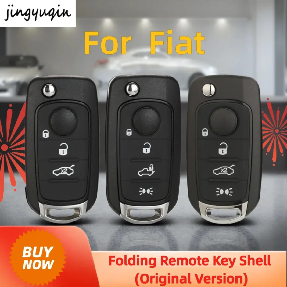 jingyuqin 3/4Buttons Uncut blank SIP22 Blade Original model For Fiat 500L 500X Replacement Folding Remote Car Key Shell Case
jingyuqin 3/4Buttons Uncut blank SIP22 Blade Original model For Fiat 500L 500X Replacement Folding Remote Car Key Shell Case