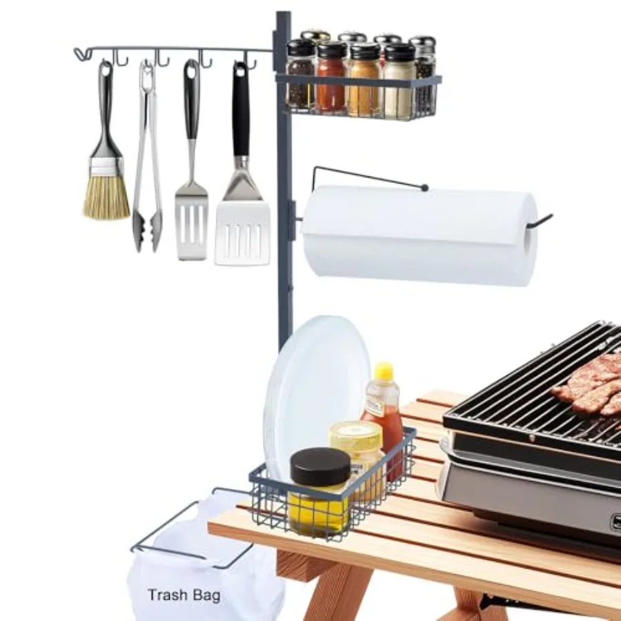 Griddle Caddy for Blackstone, 5-in-1 Outdoor with Hnging Trsh g Holder Tool Holder for Cmping Q ccessories Storge ing Gifts for
Griddle Caddy for Blackstone, 5-in-1 Outdoor with Hnging Trsh g Holder Tool Holder for Cmping Q ccessories Storge ing Gifts for