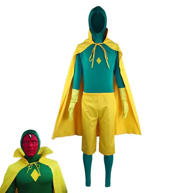Halloween Costume WandVision Full Set Cosplay Performance Suit Women's Traditional Clothing Stage Performance Outfit
Halloween Costume WandVision Full Set Cosplay Performance Suit Women's Traditional Clothing Stage Performance Outfit