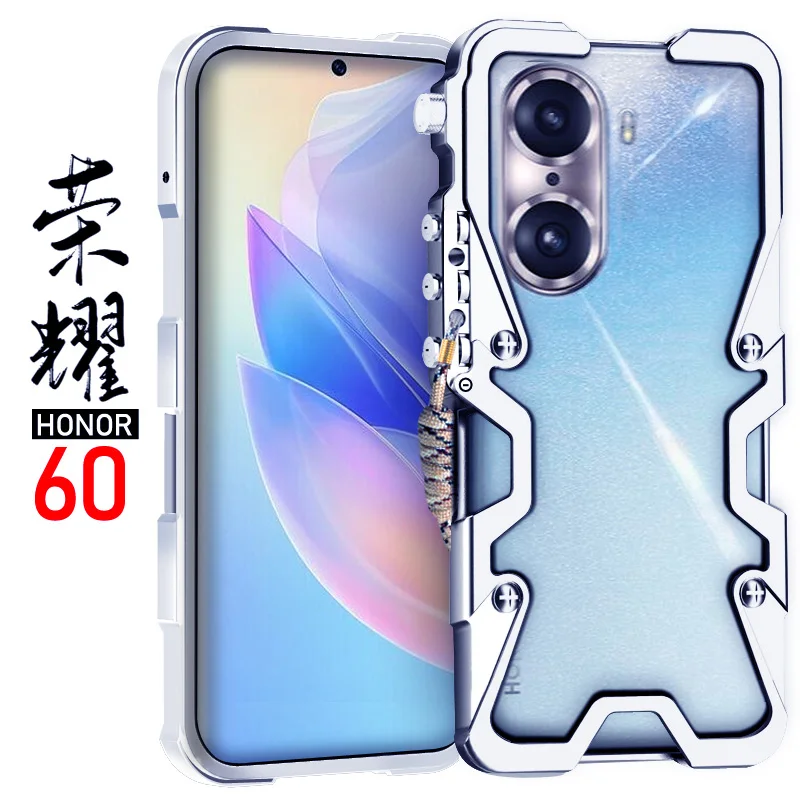 Luxury Armor Metal Aluminum Phone Cases Bumper For Honor60 Honor 60 Pro SE Cover Mechanical Purely Handmade Skull Case
Luxury Armor Metal Aluminum Phone Cases Bumper For Honor60 Honor 60 Pro SE Cover Mechanical Purely Handmade Skull Case