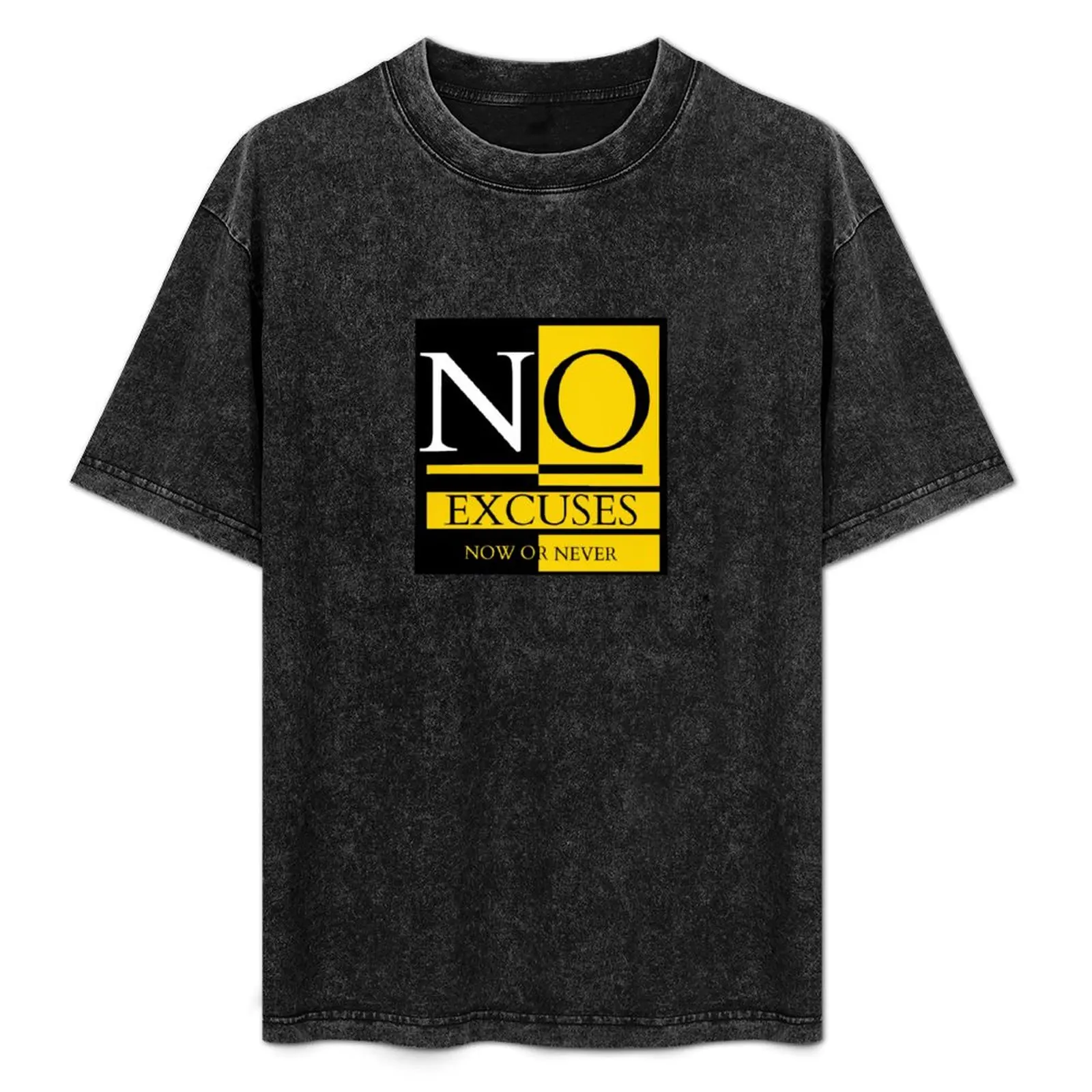 No excuse Now or Never Motivational illustration T-Shirt Comfort Stretch Tee Shirt
No excuse Now or Never Motivational illustration T-Shirt Comfort Stretch Tee Shirt