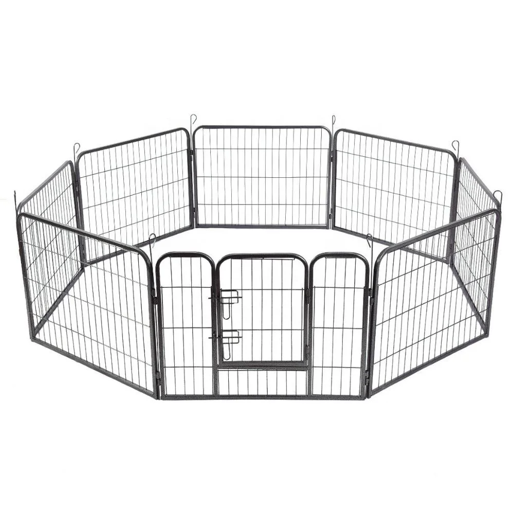 Custom Folding Outdoor Large Metal Pet Dog Playpen Puppy Exercise Enclosure Fence With 8 Panels
Custom Folding Outdoor Large Metal Pet Dog Playpen Puppy Exercise Enclosure Fence With 8 Panels