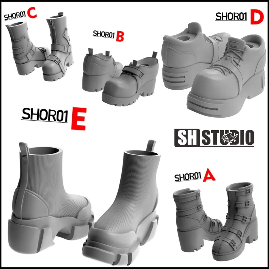 SH STUDIO SHOR01 1/12 Soldier Goddess Device Styling Shoes Boots Modified Resin GK Model Toy Accessories In Stock
SH STUDIO SHOR01 1/12 Soldier Goddess Device Styling Shoes Boots Modified Resin GK Model Toy Accessories In Stock