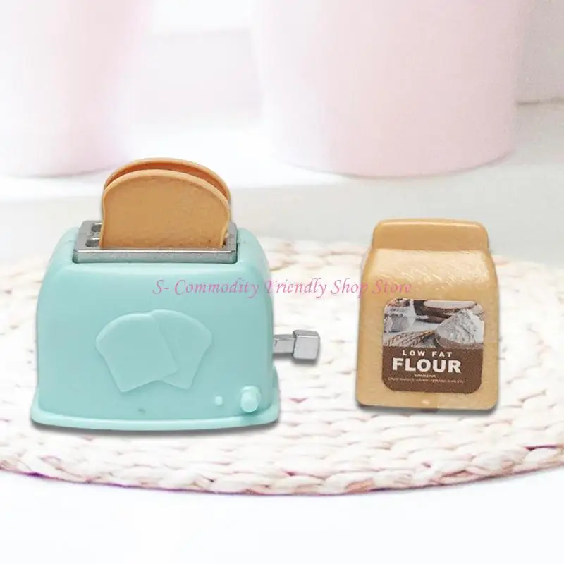 85AE Interactive Dollhouses Play Set With Mini Bread Toaster Grinder And Plates
85AE Interactive Dollhouses Play Set With Mini Bread Toaster Grinder And Plates