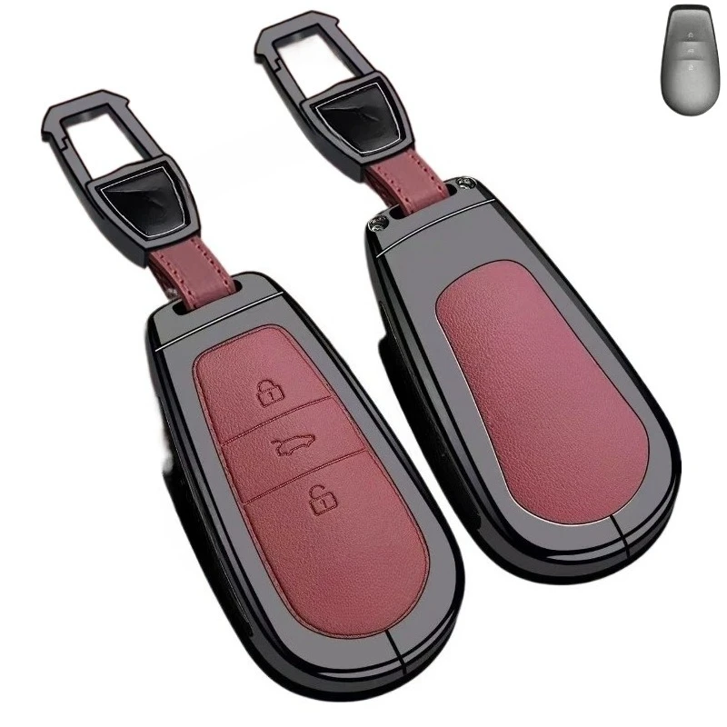 Zinc Alloy Key Fob Cover for 2026 Nissan N6/N7, Heavy Duty Metal Protective Case Shell with Keychain, Anti-Drop & Scratch Proof
Zinc Alloy Key Fob Cover for 2026 Nissan N6/N7, Heavy Duty Metal Protective Case Shell with Keychain, Anti-Drop & Scratch Proof