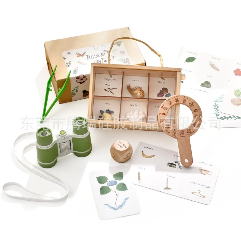 Kids Outdoor Explorer Kit with Bug Collection Box Binoculars Magnifying Glass Nature Treasure Hunt Science Educational Toy
Kids Outdoor Explorer Kit with Bug Collection Box Binoculars Magnifying Glass Nature Treasure Hunt Science Educational Toy